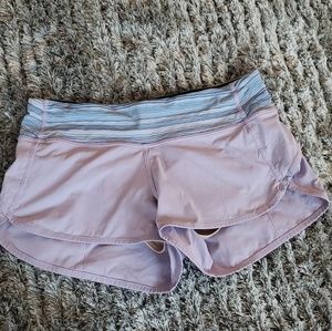 Lululemon speed shorts